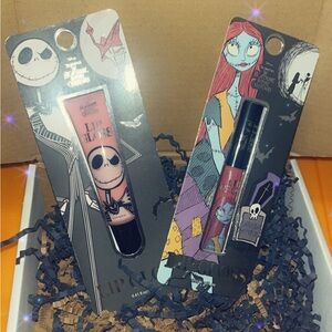 Disney Nightmare Before Christmas Lip Gloss Duo - Pink & Black